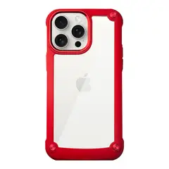 KBOD - Carcasa Anti Golpes Reforzada Iron Case Para iPhone 13 y 14 Rojo