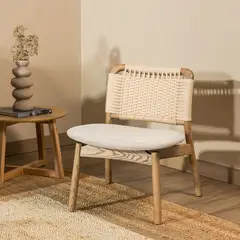 AMOBLE - Poltrona Campania Beige Amoblé