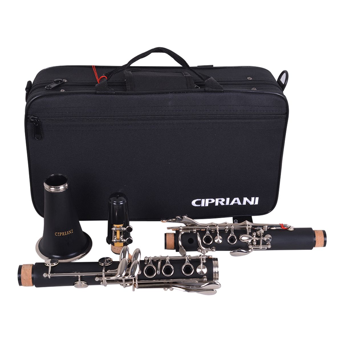 CIPRIANI - CLARINETE 17 LLAVES CL-17P NEGRO CIPRIANI