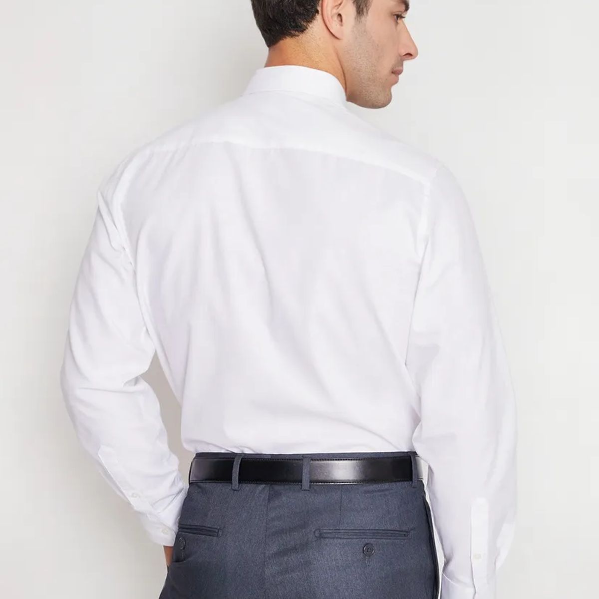 MAVIANNI - Camisa Formal Hombre Regular Oxford Blanco Mavianni