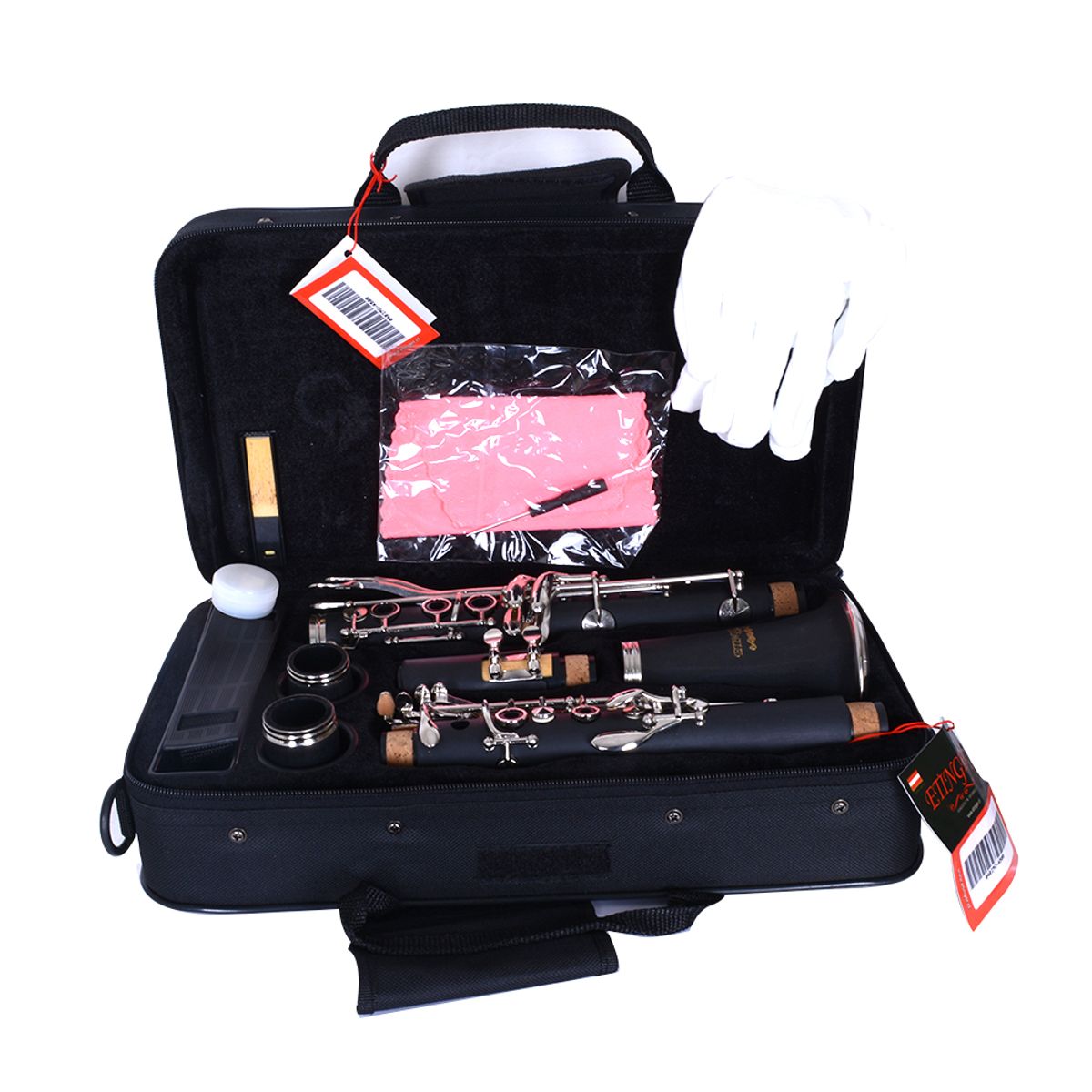 ETINGER - CLARINETE 17 LLAVES CL-10 NEGRO ETINGER