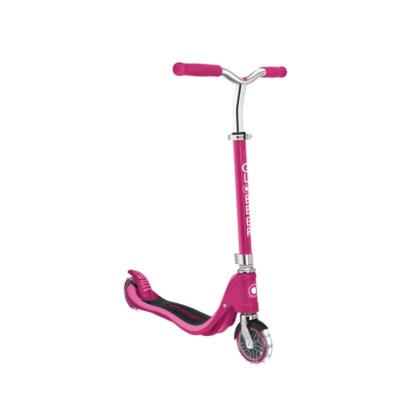 GLOBBER - Scooter 2 Ruedas Globber Flow 125 Lights con luces LED Ruby