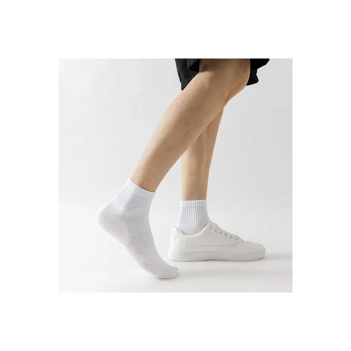 LOOK SHOP - Pack 12 Pares Calceta Deportiva Premium Bambú Algodón. Media 208 m