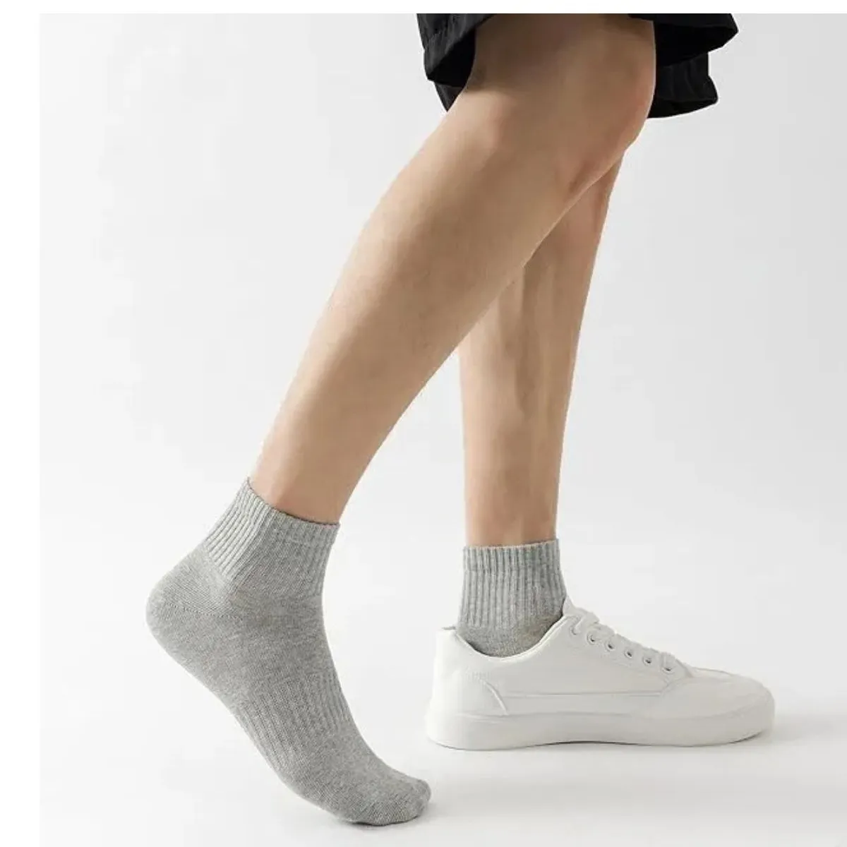 LOOK SHOP - Pack 12 Pares Calceta Deportiva Premium Bambú Algodón. Media 208 m
