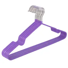 GENERICO - Ganchos Colgadores Para Ropa Antideslizante 10 Unidades