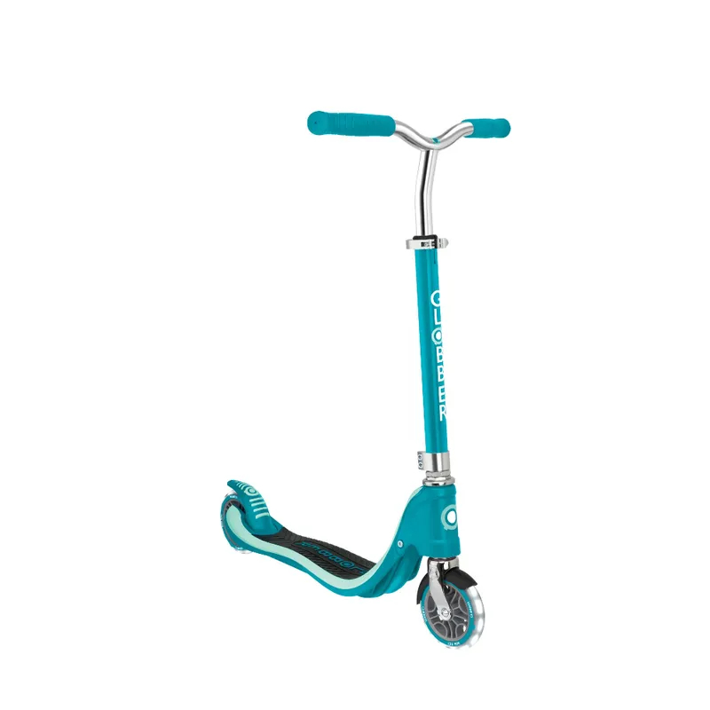 GLOBBER - Scooter 2 Ruedas Globber Flow 125 Lights con luces LED Teal