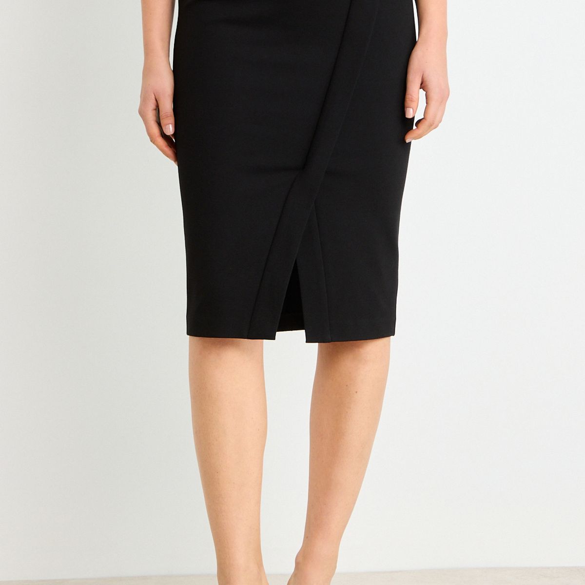 ASH - Falda Larga Mujer Negro Ash