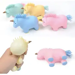 GENERICO - Squishy Unicornio Sensorial Antiestrés