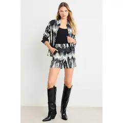 ASH - Short Mujer Negro