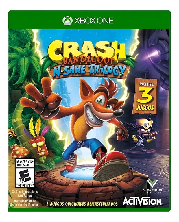MICROSOFT Crash Bandicoot: N. Sane Trilogy Standard Edition Xbox X