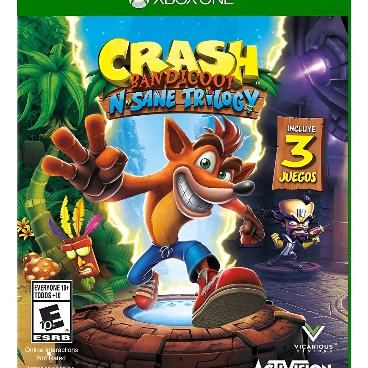 MICROSOFT - Crash Bandicoot: N. Sane Trilogy Standard Edition Xbox  X