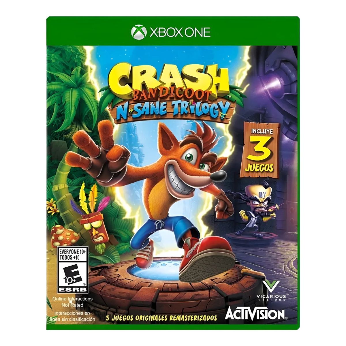 MICROSOFT - Crash Bandicoot: N. Sane Trilogy Standard Edition Xbox  X