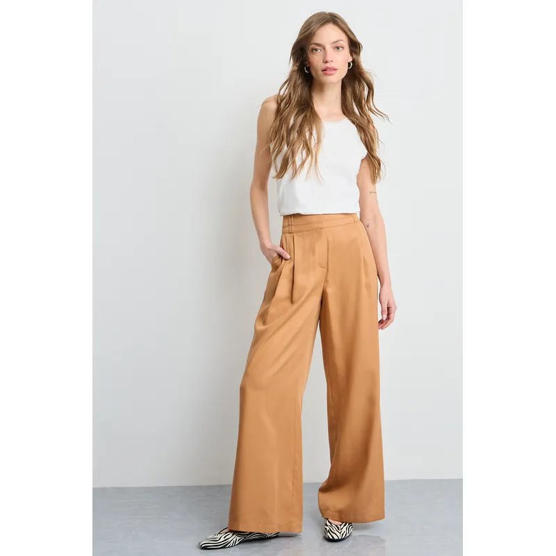 IO - Pantalon Mujer Café Io