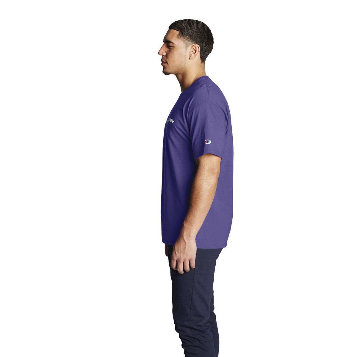 CHAMPION - Polera Manga Corta Algodón Hombre Champion