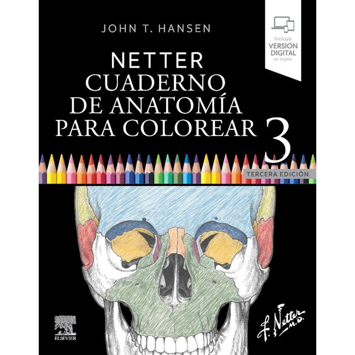 ELSEVIER - Netter. Cuaderno de anatomía para colorear 3ed.