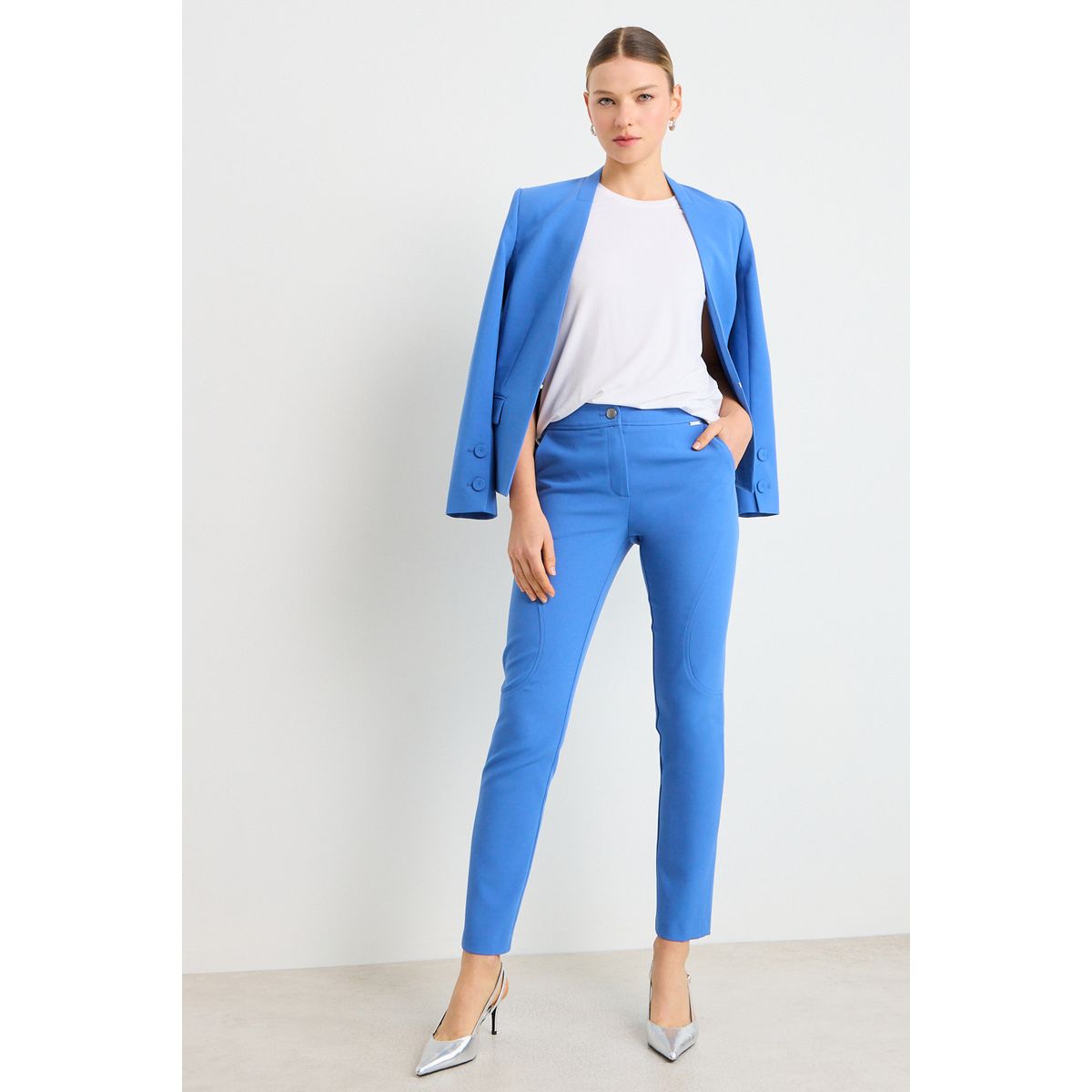 ASH - Pantalon Mujer Azul Ash