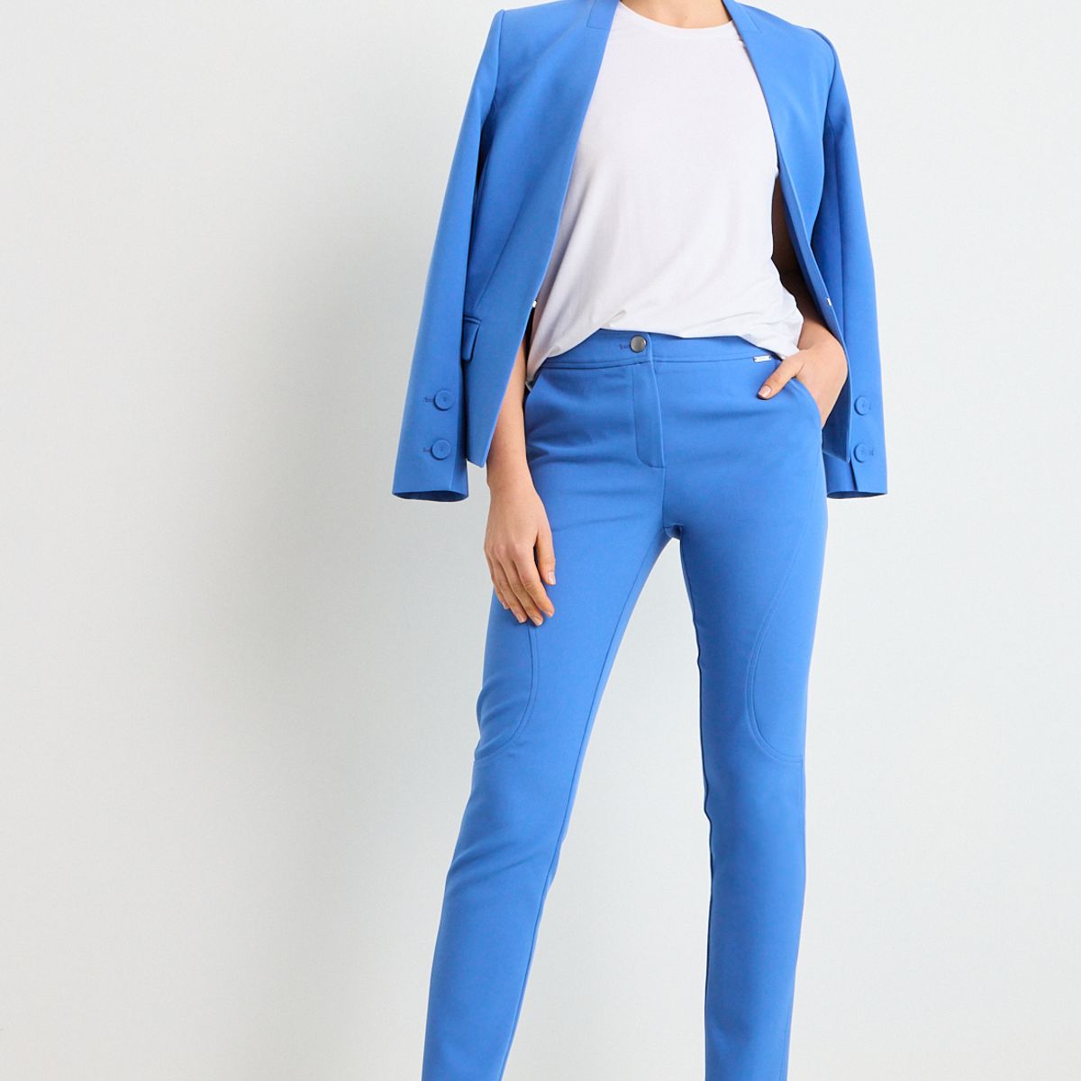 ASH - Pantalon Mujer Azul Ash