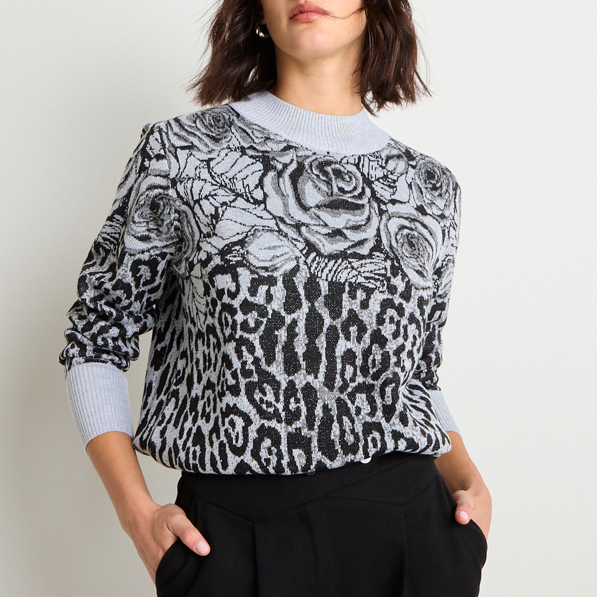 ASH - Sweater Mujer Gris Ash