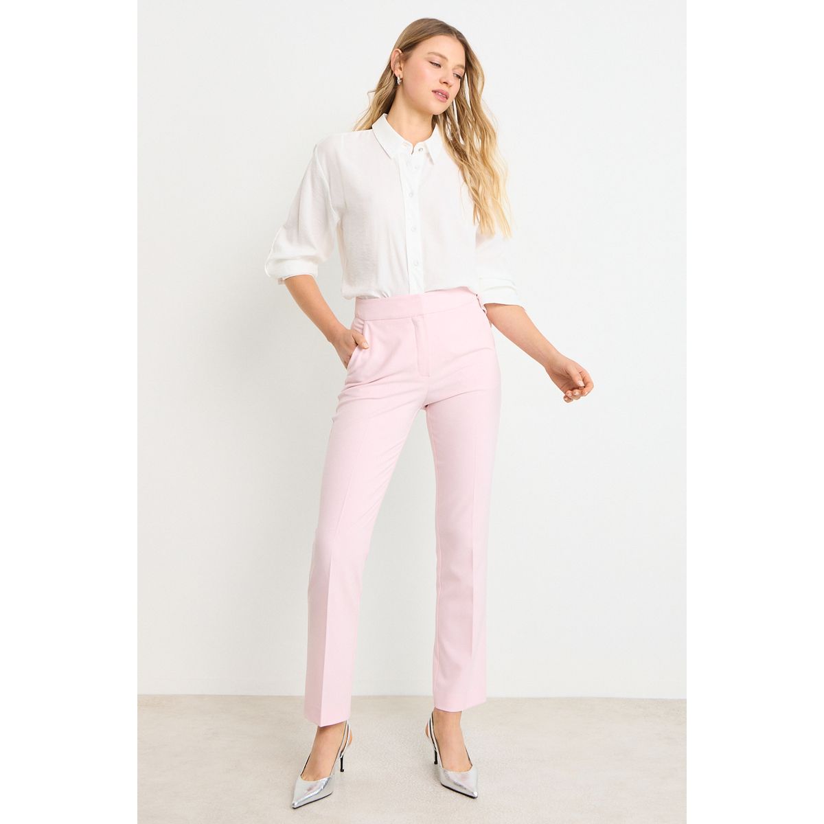 ASH - Pantalon Mujer Rosa Ash