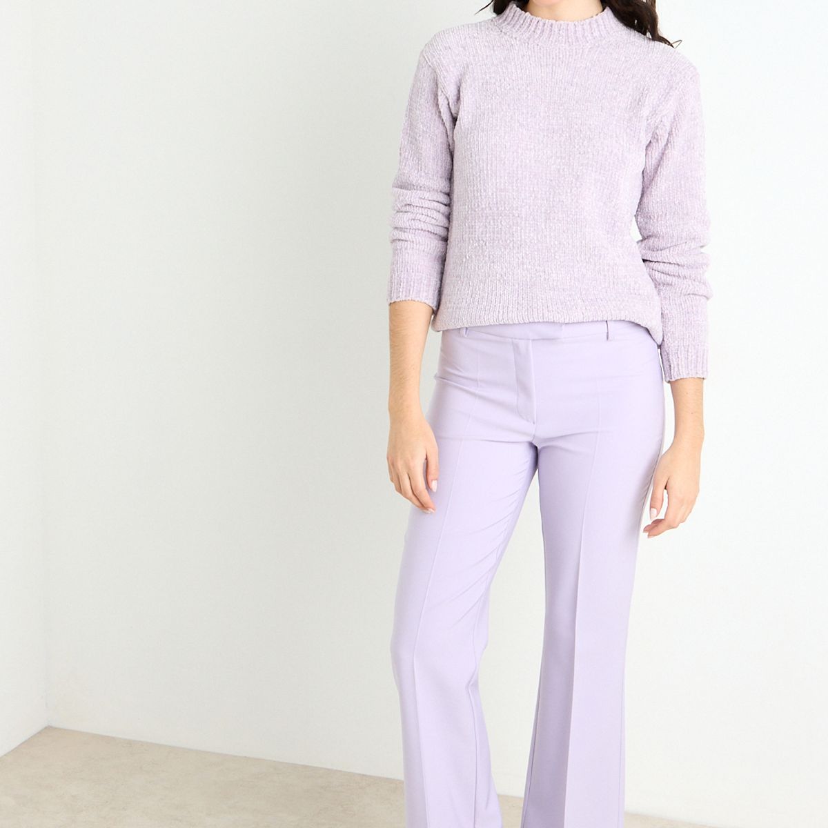 ASH - Pantalon Mujer Morado Ash