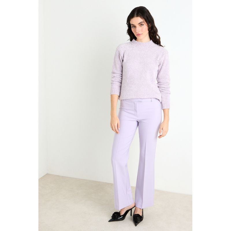 ASH - Pantalon Mujer Morado Ash
