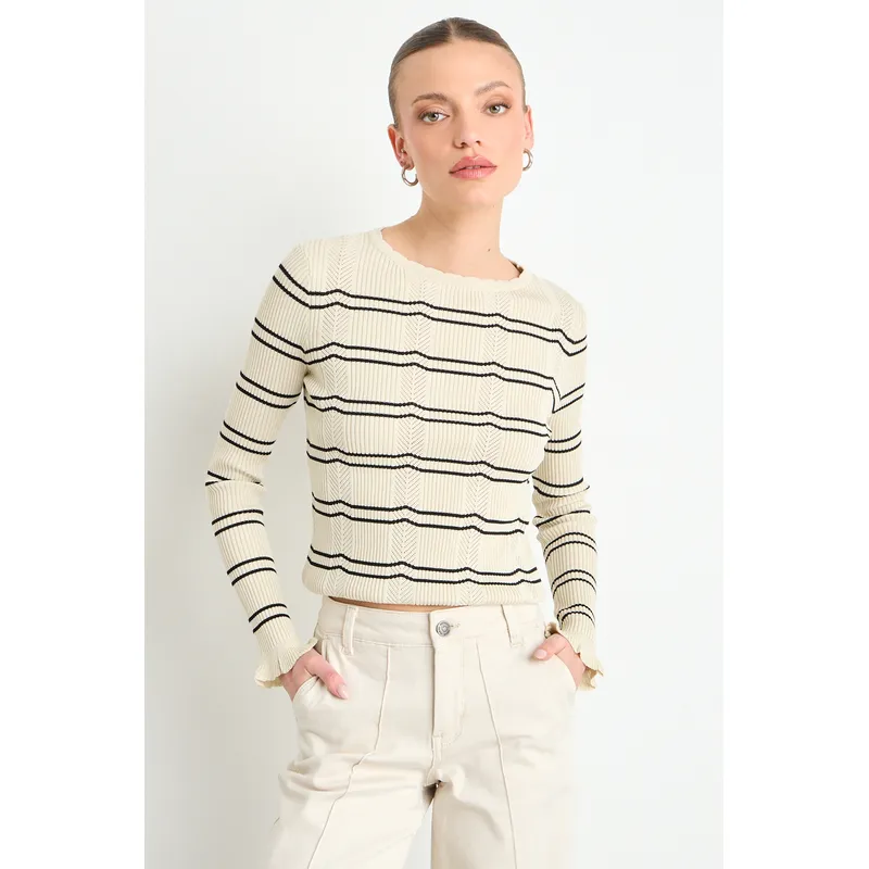 IO - Sweater Mujer Crudo Io