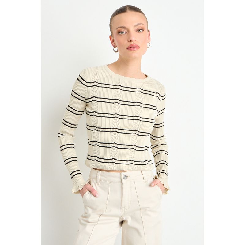 IO - Sweater Mujer Crudo Io