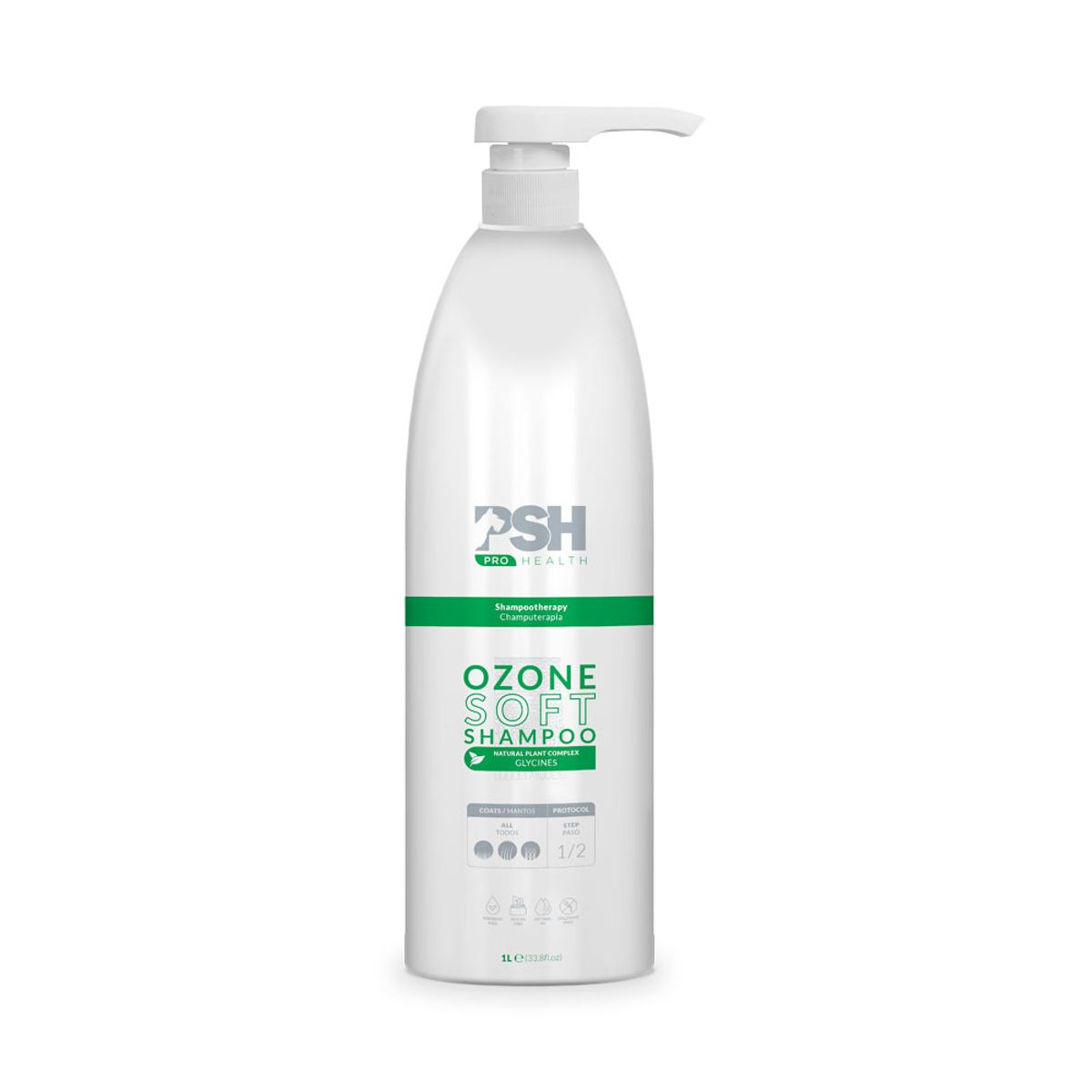 GENERICO - Shampoo Dermatosis Leves para Mascotas Ozone Soft PSH 1L