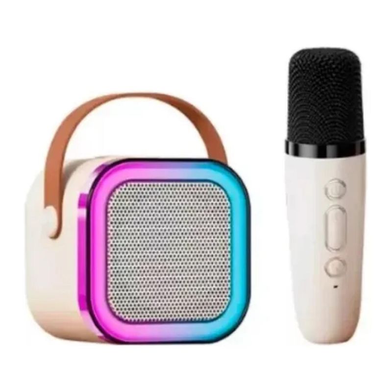 GENERICO - Juguete Parlante Karaoke Bluetooth Interactivo Rosa Infantil