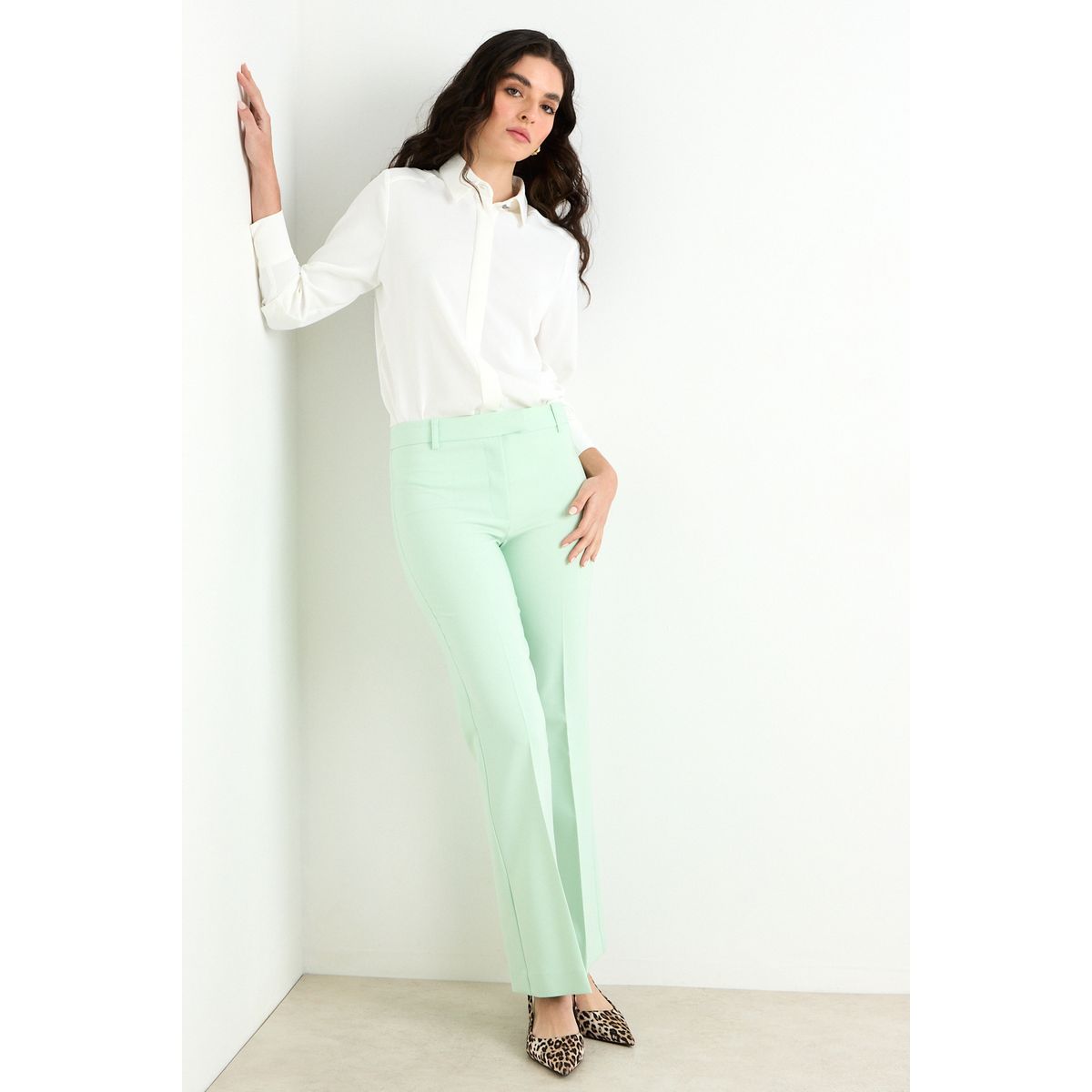 ASH - Pantalon Mujer Verde Ash