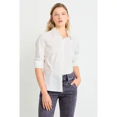 ASH - Blusas Manga Larga Mujer Crudo