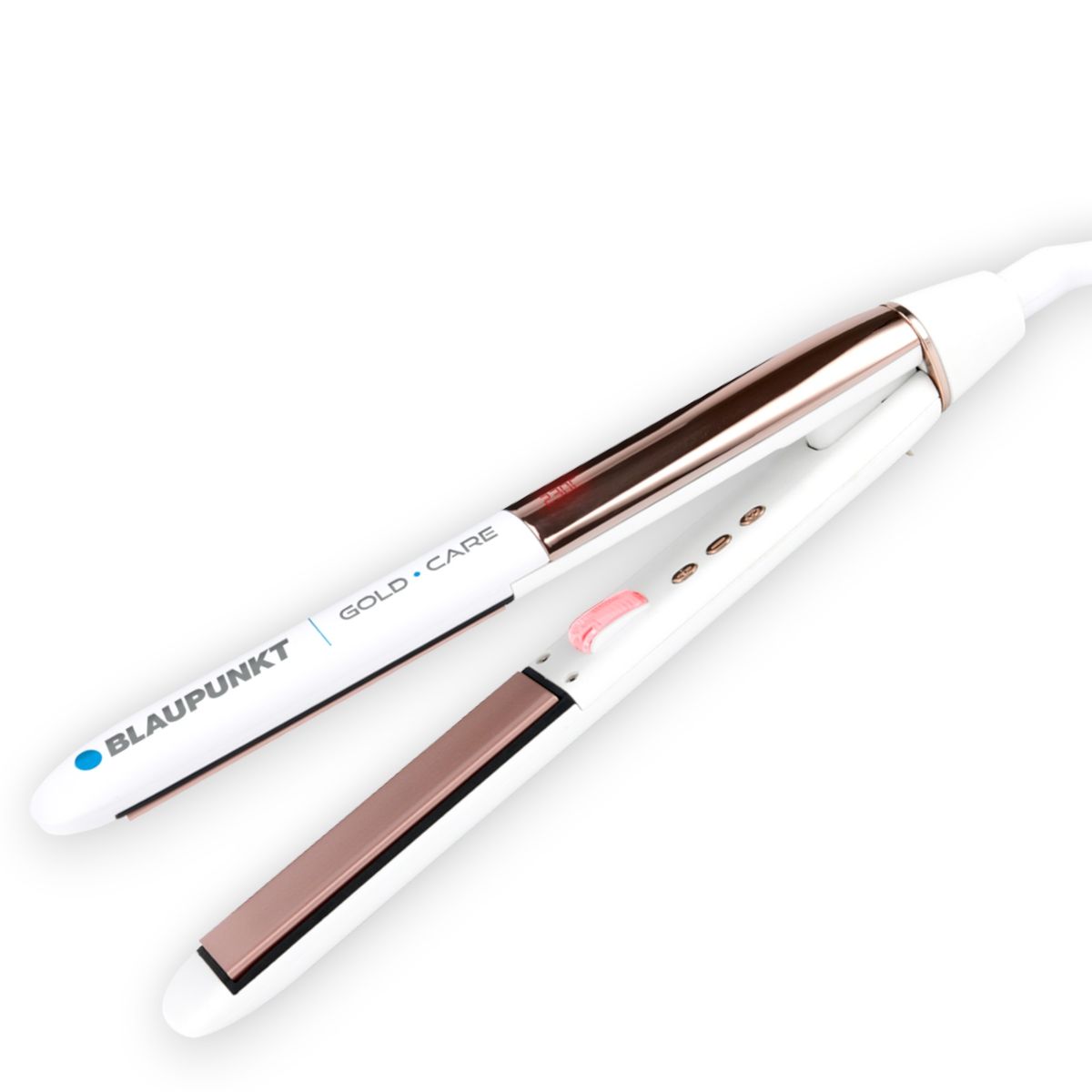 BLAUPUNKT - Alisador de Cabello Digital Gold Care Tourmaline 230° Max