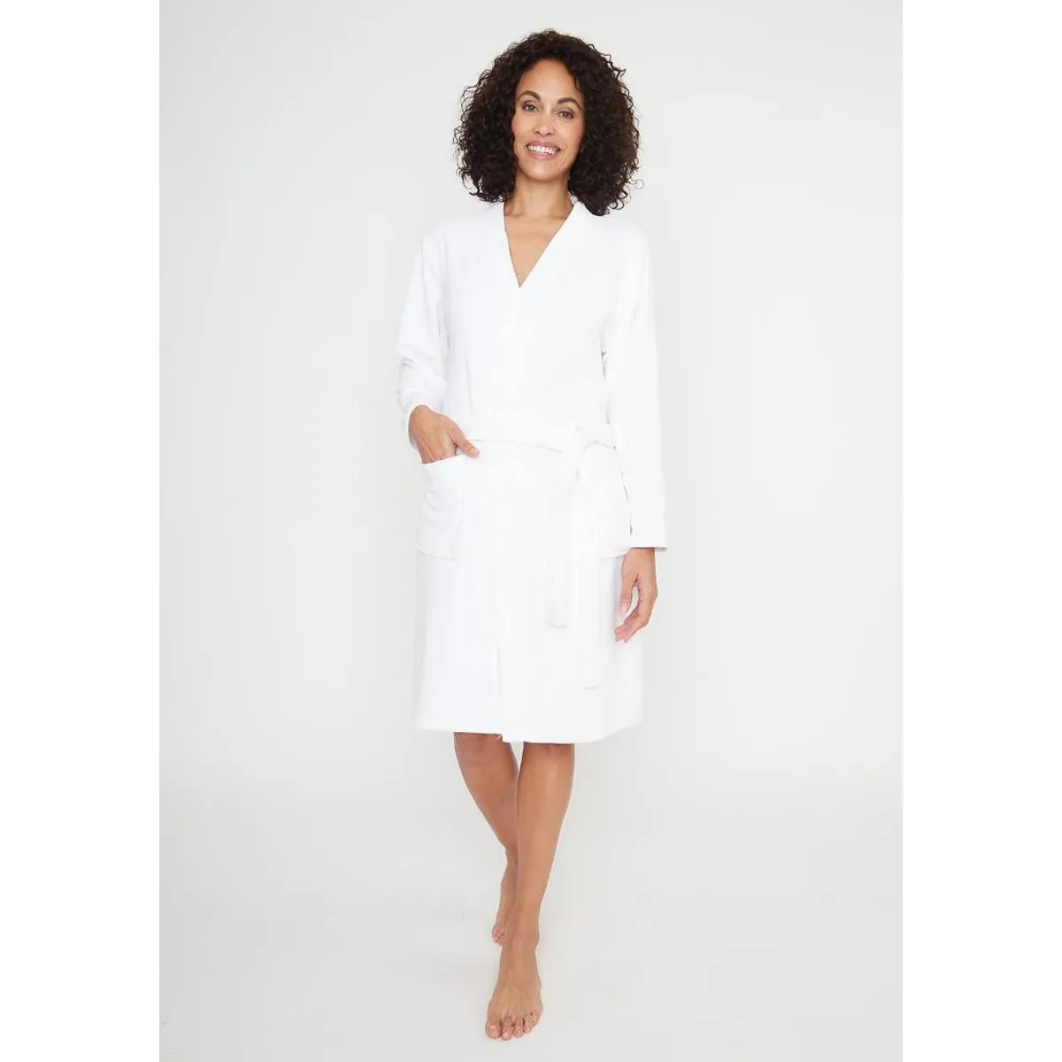 KAYSER - Bata toalla de mujer  78.895-BLA