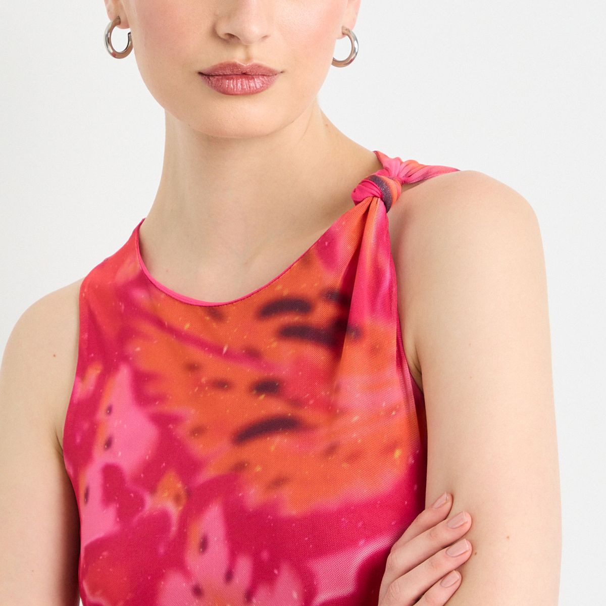 IO - Polera Sin Mangas Mujer Fucsia Io