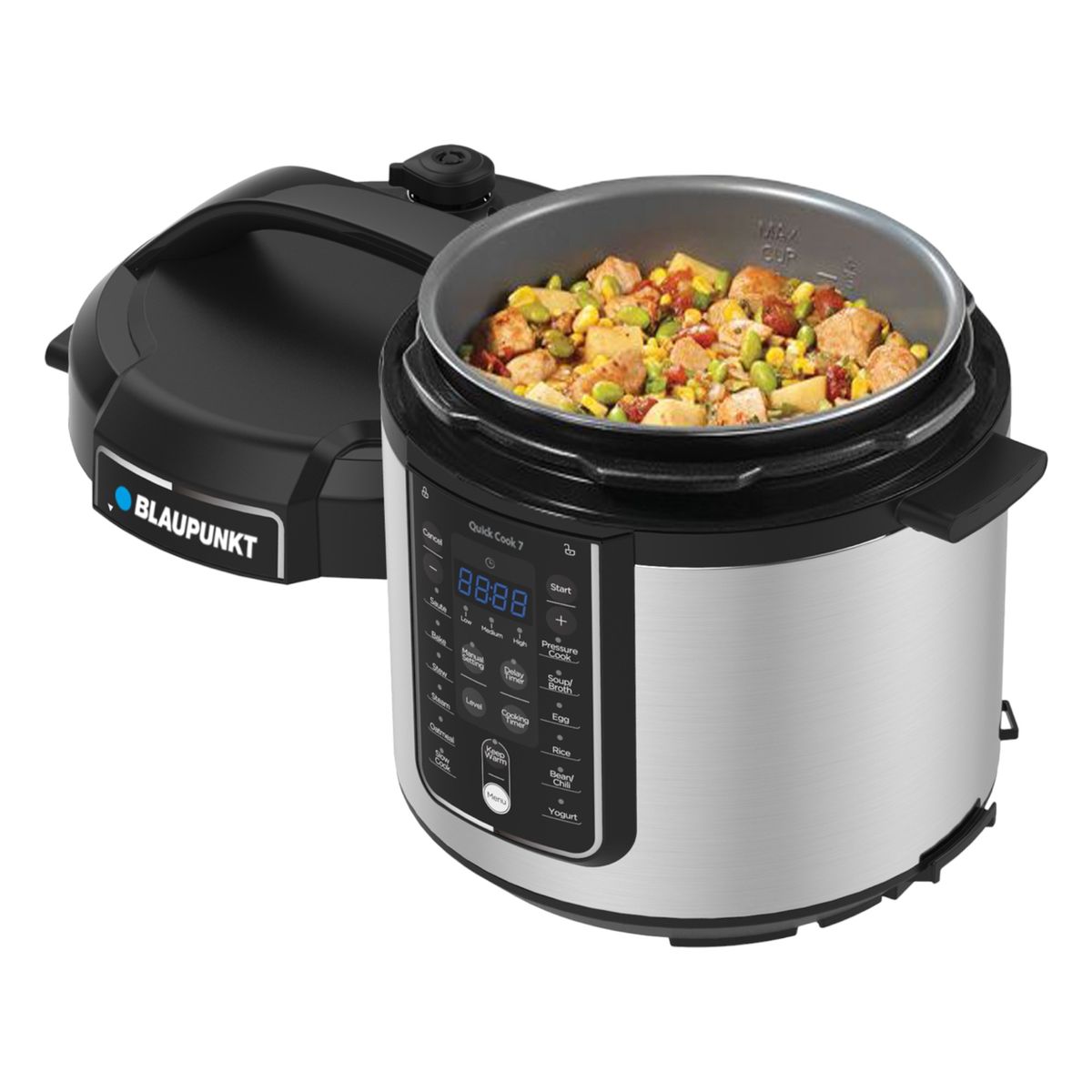 Olla a Presión Eléctrica Quick Cook Touch Edition  57  LT, marca BLAUPUNKT - Foto 2