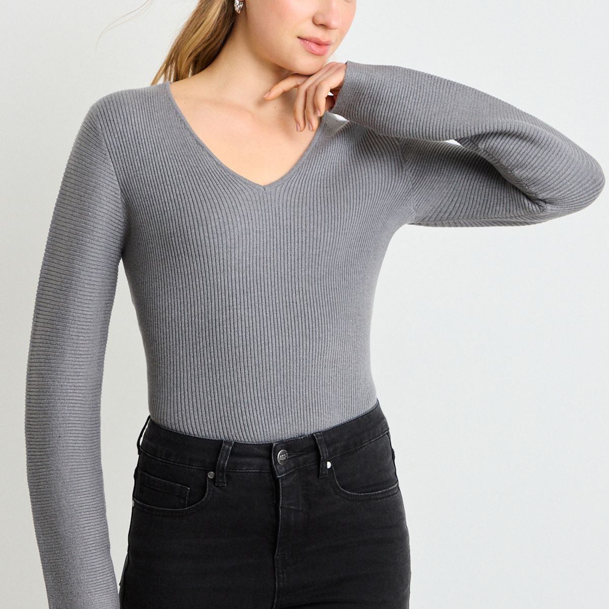 ASH - Sweater Mujer Gris Ash