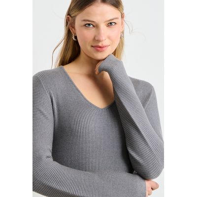 Imagen 2 del producto Sweater Mujer Gris