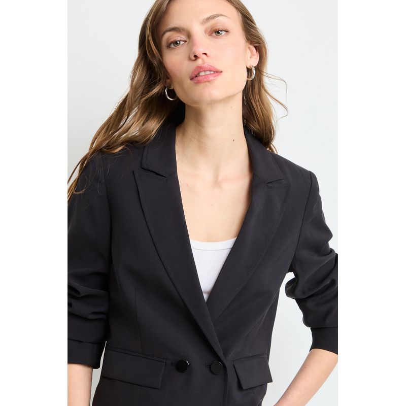 IO - Blazer Mujer Negro Io