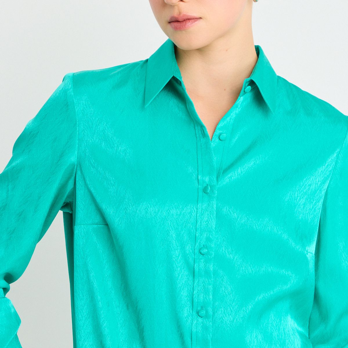 ASH - Blusas Manga Larga Mujer Verde Ash