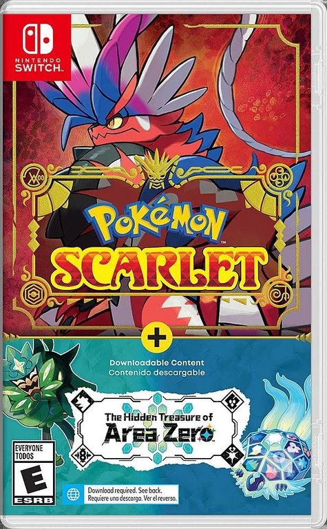 NINTENDO Pokémon Scarlet + El Tesoro Oculto De Area Zero Switch