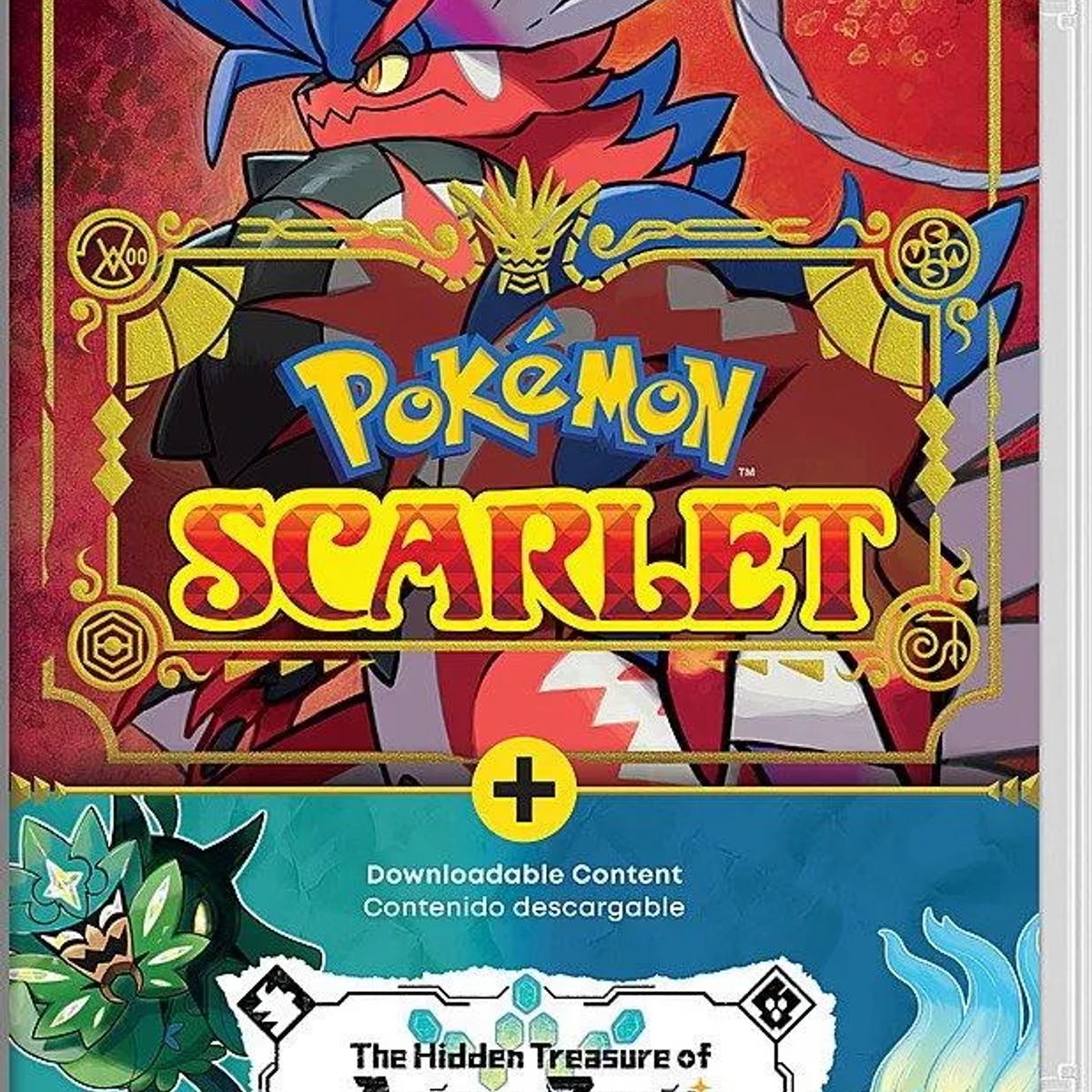 NINTENDO - Pokémon Scarlet + El Tesoro Oculto De Area Zero Switch