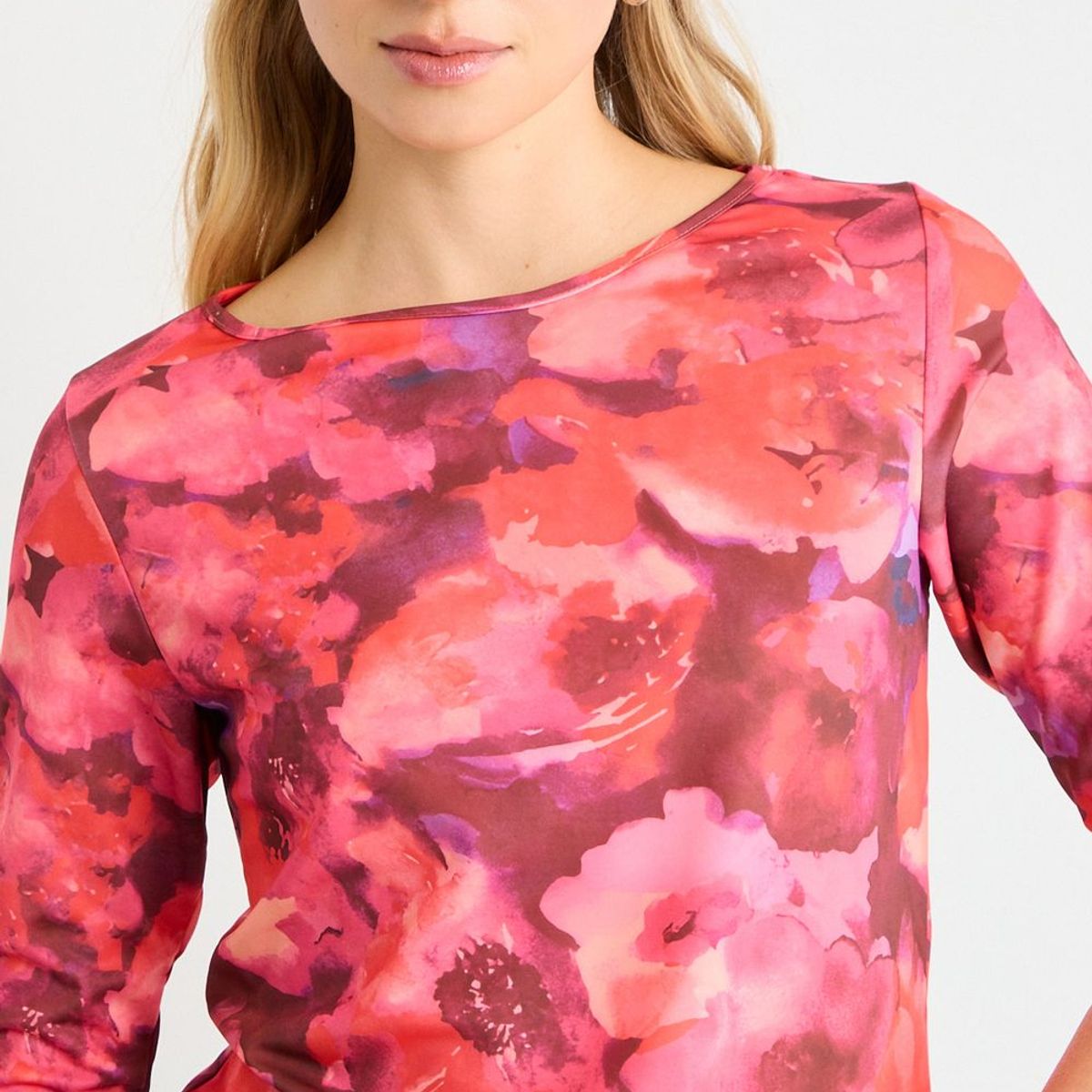 ASH - Polera Manga Larga Mujer Rojo Ash
