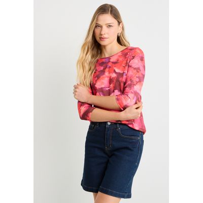 Imagen 2 del producto Polera Manga Larga Mujer Rojo