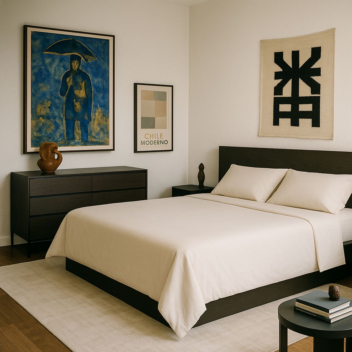 ARMONIA - Set de sábanas Marfil Super king 144 hebras