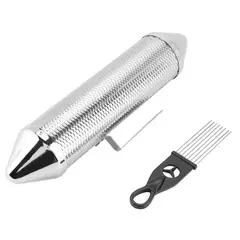 GENERICO - GUIRO CHARRASCA PROFESIONAL TORPEDO INSTRUMENTO MUSICAL