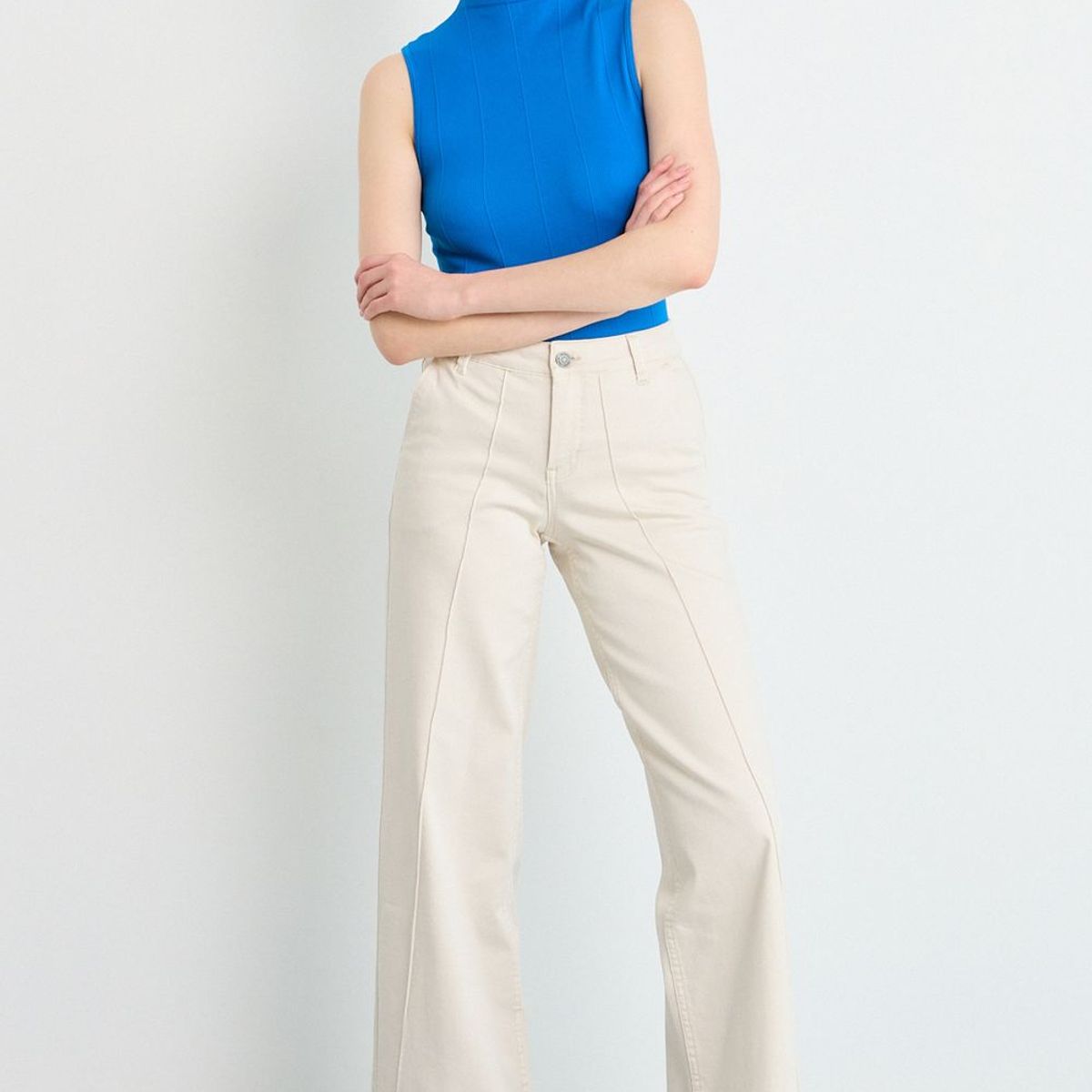 IO - Jeans Mujer Crudo Io