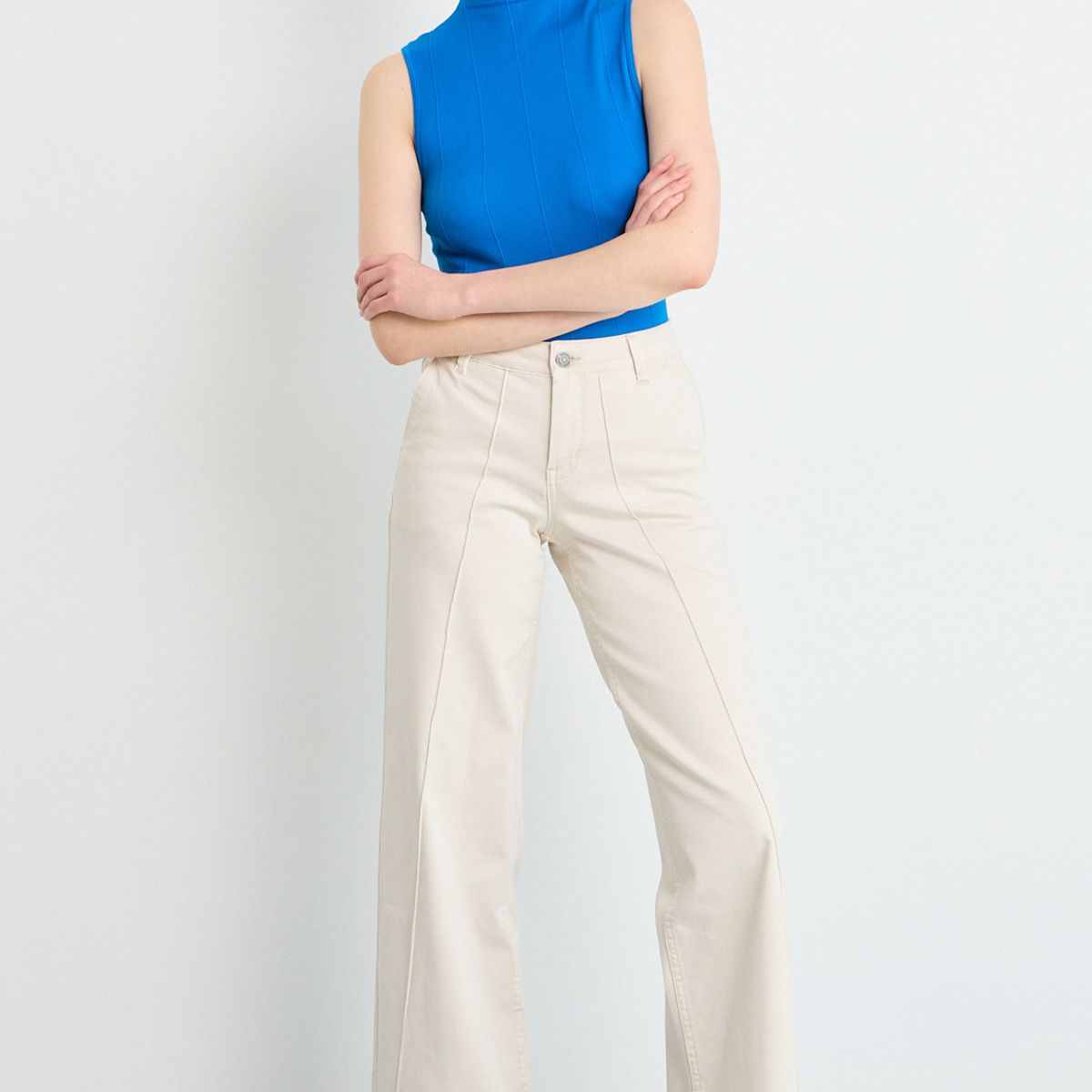 IO - Jeans Mujer Crudo Io