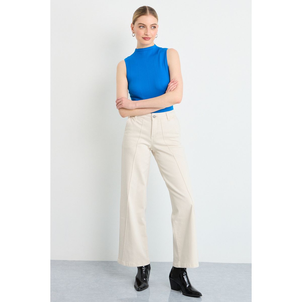 IO - Jeans Mujer Crudo Io