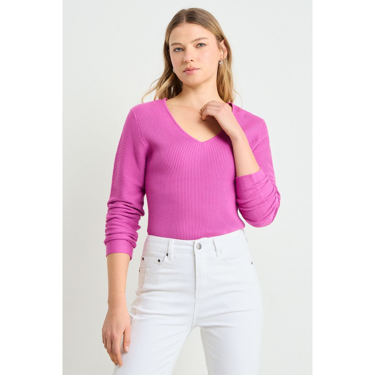 ASH - Sweater Mujer Fucsia Ash
