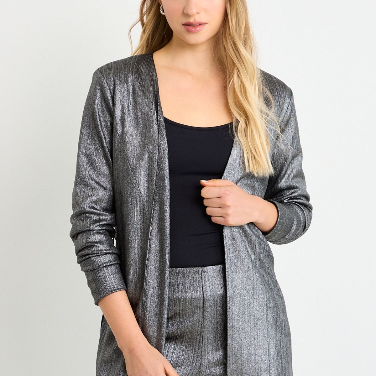 ASH - Tapado Abierto Mujer Gris Ash